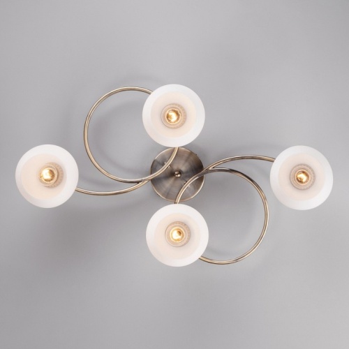 Потолочная люстра Eurosvet Alba 30144/4 античная бронза в Нижнем Новгороде фото 6