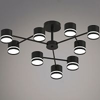 Люстра на штанге 96730-0.3-09 GX53 BK в Нижнем Новгороде