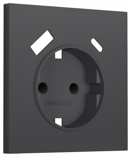 Накладка для розетки с заземлением и со шторками и 2хUSB type A и C Ambrella Volt SIGMA SP9100 в Нижнем Новгороде
