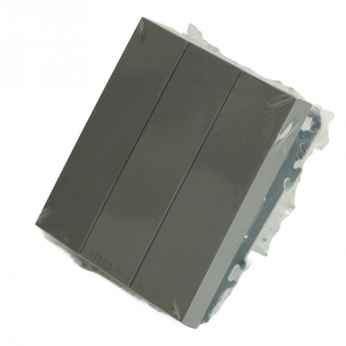 Выключатель трехклавишный без рамки Stekker Эмили 49948 в Нижнем Новгороде фото 7