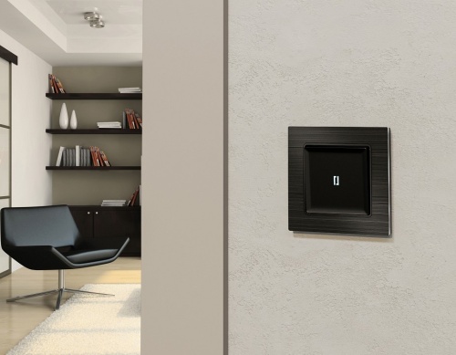 Выключатель самовозвратный одноклавишный с подсветкой, без рамки Ambrella Volt MA MA802055 в Нижнем Новгороде фото 4