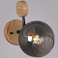 Бра 06780-0.2-01 BK+WOOD в Нижнем Новгороде