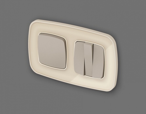 Клавиша для выключателя одноклавишного Ambrella Volt OMEGA OP3610 в Нижнем Новгороде фото 2