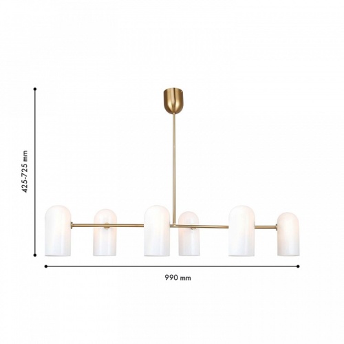 Люстра на штанге F-promo Barfila 4619-6P в Нижнем Новгороде фото 3