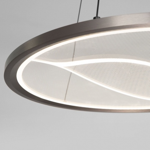 Подвесной светильник Eurosvet Occhio 40026/1 LED серый в Нижнем Новгороде фото 4