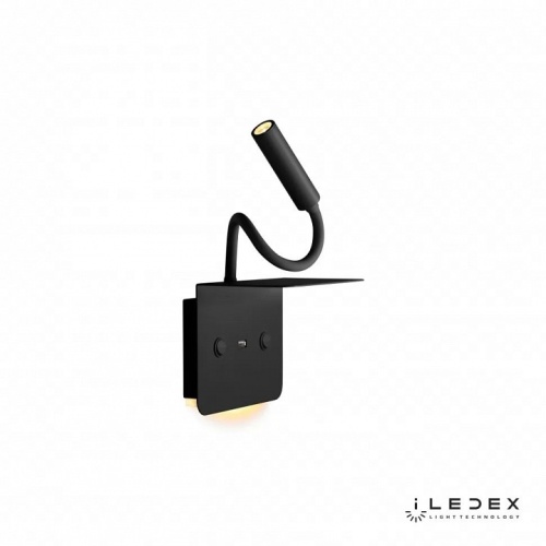 Бра с полкой iLedex Support 7031C BK в Нижнем Новгороде фото 5