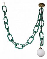 Подвесной светильник Loft it Chain 10128C Green в Карабаново