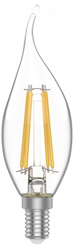 Лампа светодиодная Gauss Basic Filament E14 4.5Вт 4100K 1041125 в Нижнем Новгороде