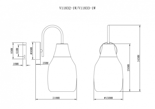 Бра Moderli Adalina V11833-1W в Нижнем Новгороде фото 2