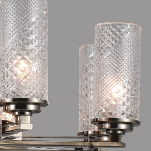 Подвесная люстра ILLUMICO  IL8682-8P-10 BR в Нижнем Новгороде фото 2