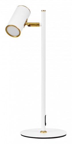 Настольная лампа офисная LUMINA DECO MIRRA LDT 7731-1 WT+MD в Нижнем Новгороде