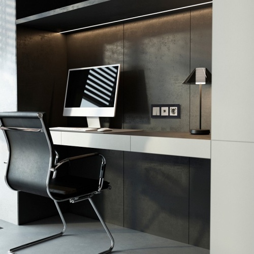 Розетка Ethernet RJ-45 и со шторками, без рамки Werkel дымчатый W1281004 в Нижнем Новгороде фото 7