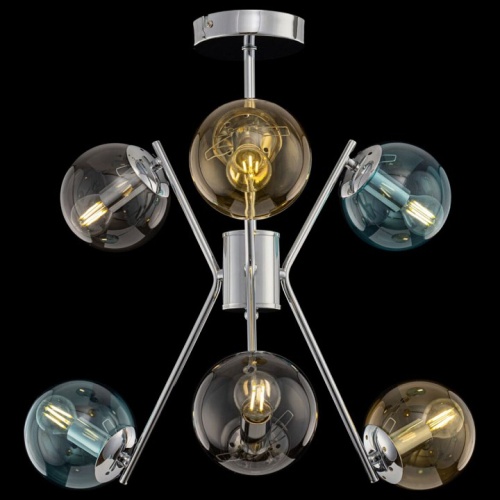 Люстра на штанге Freya Nancy FR5083PL-06CH в Нижнем Новгороде фото 5