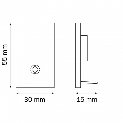 Заглушка для трека Lightstar Teta 505166 в Нижнем Новгороде фото 2
