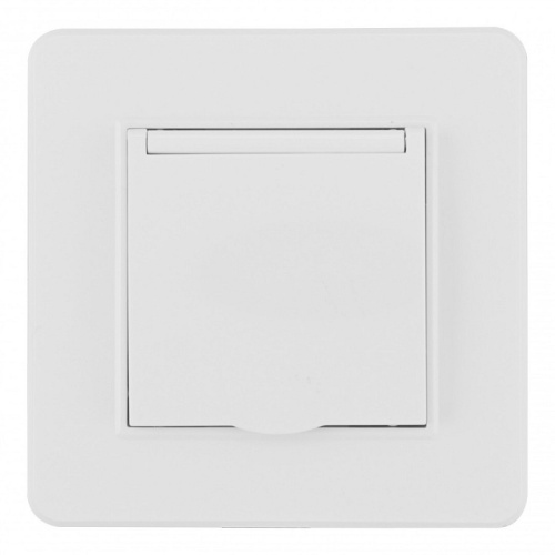 Розетка с заземлением и шторкой, с крышкой Arte Milano SET16-1 SET16-1-41-1 white в Нижнем Новгороде фото 5