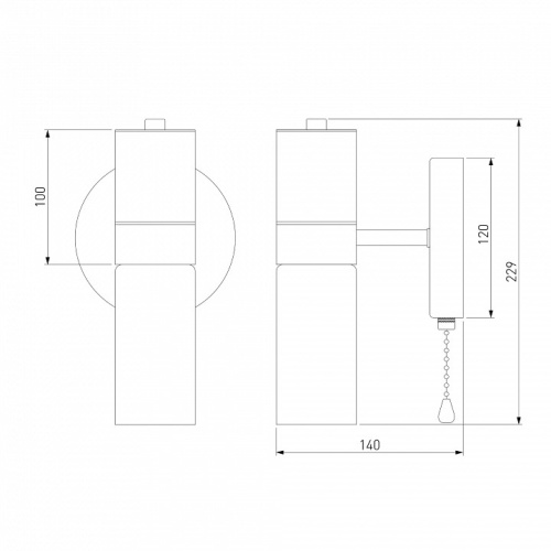 Бра Eurosvet Tesoro 70125/1 черный в Нижнем Новгороде фото 3