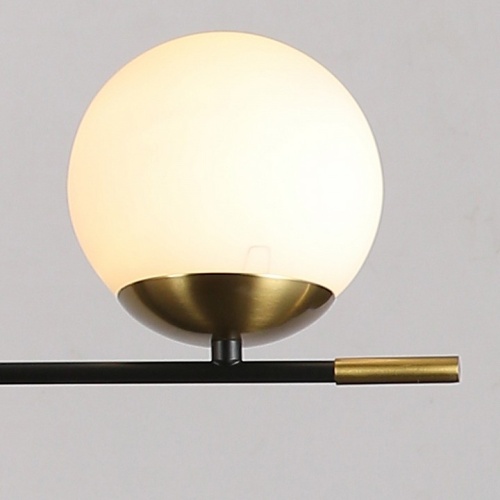 Люстра на штанге ILLUMICO IL0063 IL0063-8P-79 BK COP в Нижнем Новгороде фото 3