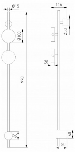 Бра Elektrostandard Illume 40154/LED в Нижнем Новгороде фото 4
