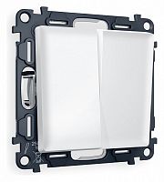 Выключатель проходной двухклавишный Ambrella Volt ALFA MA123020 в Нижнем Новгороде