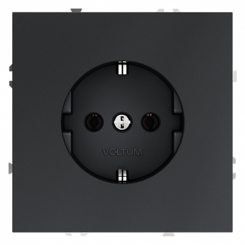 Розетка с заземлением, без рамки Voltum S70 VLS040107 в Нижнем Новгороде фото 4