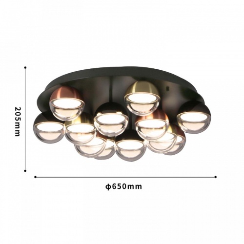 Потолочная люстра Favourite Luna 4371-12C в Нижнем Новгороде фото 6