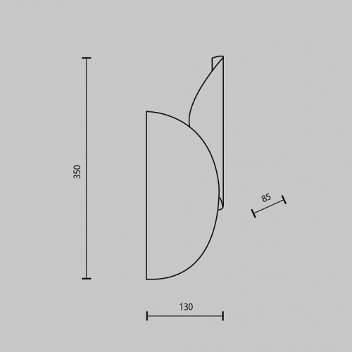 Накладной светильник Maytoni Organic MOD225WL-02B2 в Нижнем Новгороде фото 3