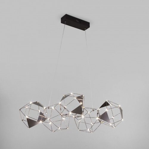 Подвесная люстра Eurosvet Uma 90368/5 черный жемчуг в Нижнем Новгороде