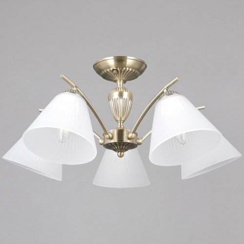 Люстра на штанге ILLUMICO  IL0900-5CSQ-26 AB ELITE в Нижнем Новгороде