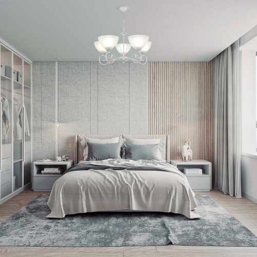 Подвесная люстра Arte Milano Amalfi-0656 330656/5 WT+SL в Нижнем Новгороде фото 2