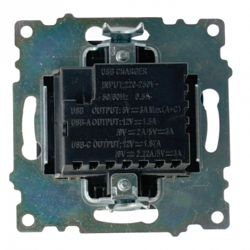 Розетка 2хUSB type A и C без рамки Stekker Катрин 50055 в Нижнем Новгороде фото 8