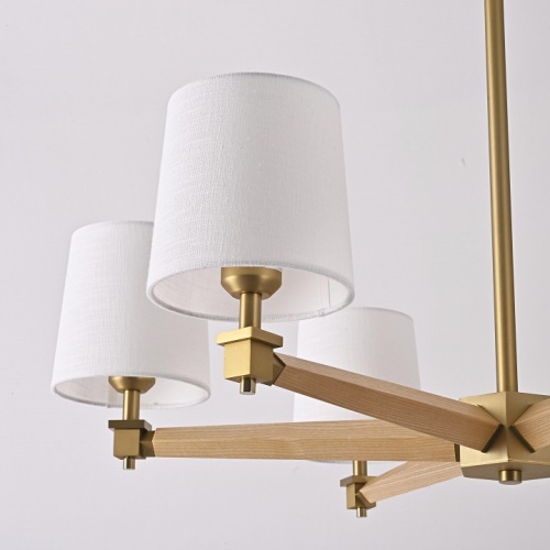 Люстра на штанге Imperiumloft Jorgenson White/Light wood STAVRA01 в Нижнем Новгороде фото 12