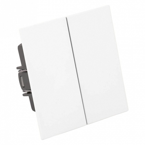 Переключатель двухклавишный без рамки Stekker Мия 50434 в Нижнем Новгороде фото 4