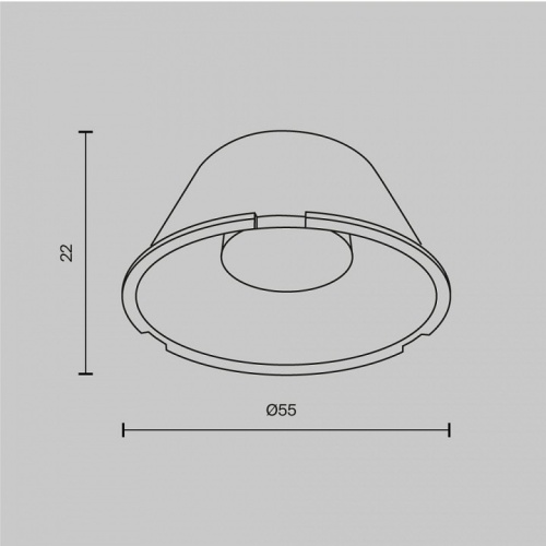 Линза Maytoni Focus Led LensD60-15 в Кольчугино фото 2