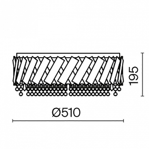 Накладной светильник Maytoni Artistico MOD017CL-05BS в Нижнем Новгороде фото 3