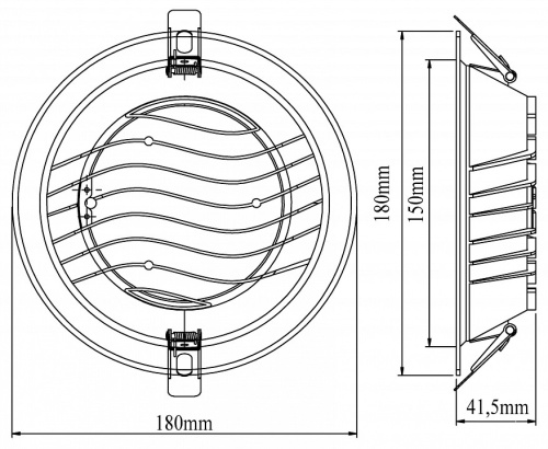 Встраиваемый светильник Fiberli CDEW 12130704 в Нижнем Новгороде фото 2