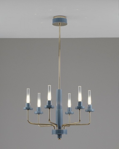 Люстра на штанге Moderli Atelieri V11692-PL в Нижнем Новгороде фото 2