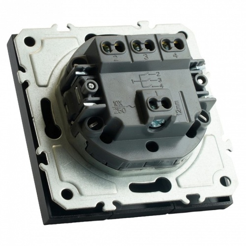 Выключатель трехклавишный без рамки Stekker Эмили 49844 в Нижнем Новгороде фото 4