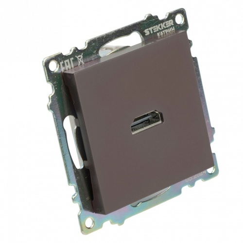 Розетка HDMI без рамки Stekker Катрин 50064 в Нижнем Новгороде фото 2