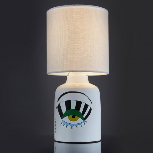 Настольная лампа декоративная Escada Glance 10176/L White в Новой Ляле фото 2