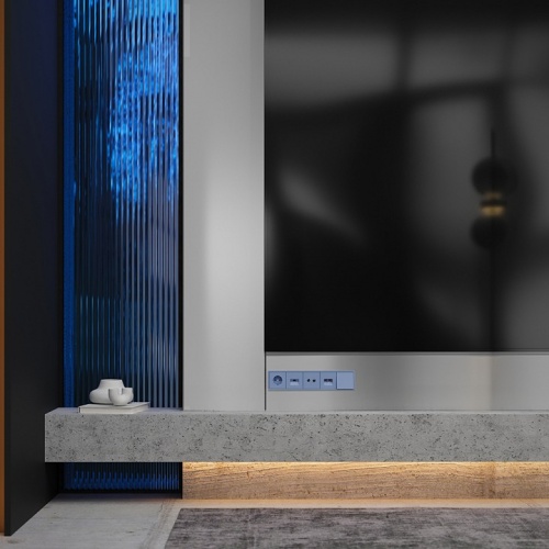 Розетка для вывод кабеля Voltum S70 VLS080215 в Нижнем Новгороде фото 2