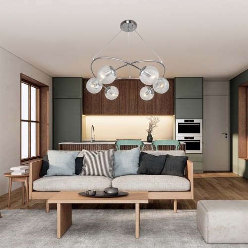 Подвесная люстра Escada MOLECULE 1110/6PL в Нижнем Новгороде фото 3