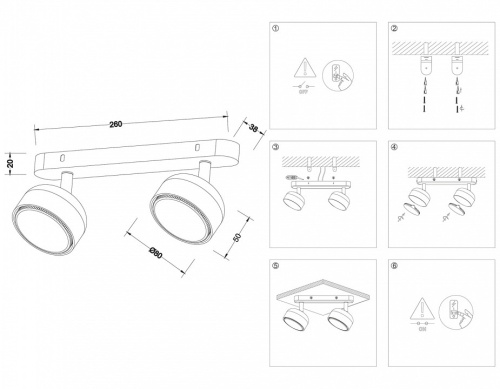 Спот Ambrella Light TN TN71011 в Нижнем Новгороде фото 3