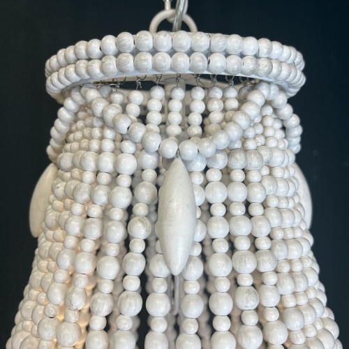 Подвесная люстра Imperiumloft Rh Anselme White Wood Large Chandelier 40.1934-0 в Нижнем Новгороде фото 4