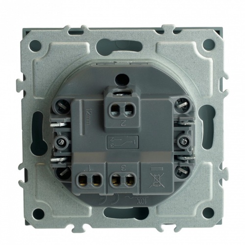 Выключатель одноклавишный без рамки Stekker Эмили 49943 в Нижнем Новгороде фото 4