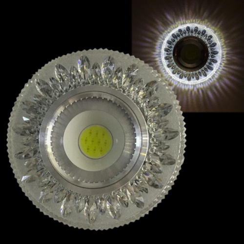 Встраиваемый светильник  42201-9.0-001PL MR16+LED3W CL в Нижнем Новгороде