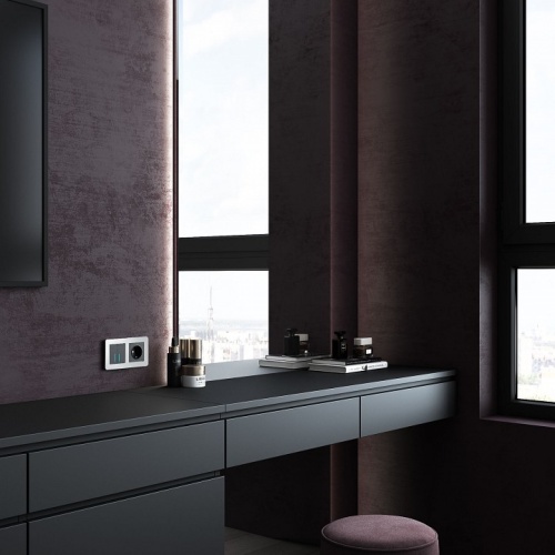 Рамка на 2 поста Werkel Platinum (алюминий) W0022606 в Нижнем Новгороде фото 2