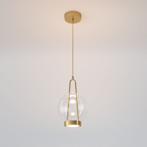 Подвесной светильник Eurosvet Frasco 50267/1 LED латунь в Нижнем Новгороде фото 2