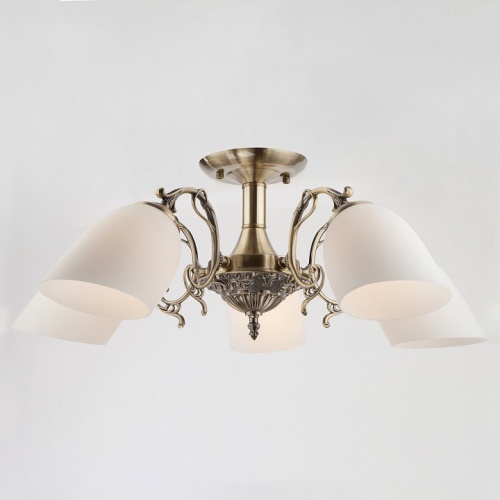 Люстра на штанге Eurosvet Ariele 22010/5 античная бронза в Нижнем Новгороде