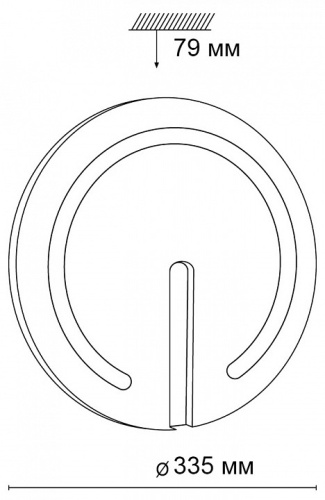 Накладной светильник Sonex Button 3041/CL в Нижнем Новгороде фото 4