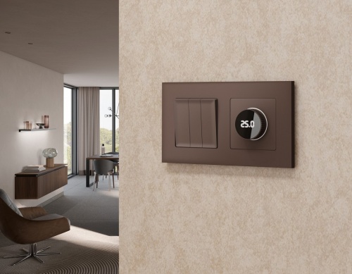 Терморегулятор электромеханический для теплого пола без рамки Ambrella Volt ALFA MA635810 в Нижнем Новгороде фото 2